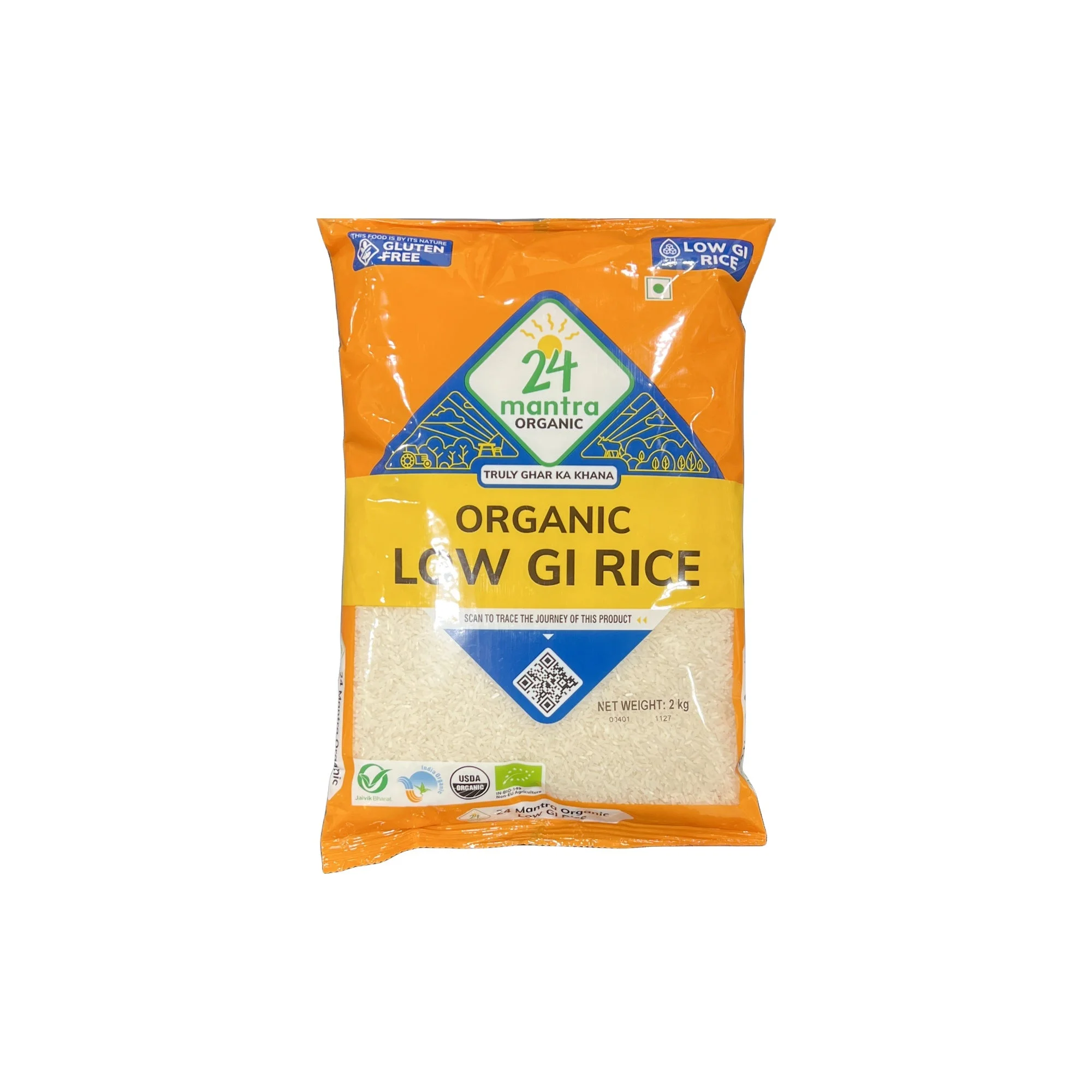 24 24 Mantra Organic Low GI Rice 2kg 2kg